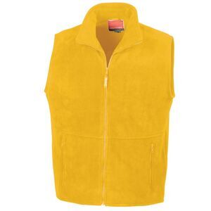 Result Unisex Adult Polartherm Fleece Lined Body Warmer / Yellow